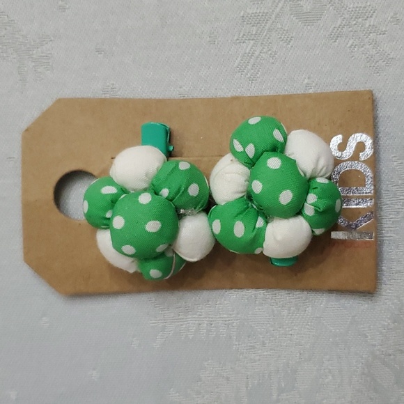 Lot of (5) Christmas Holiday Hair Clips Set - Picture 7 of 8